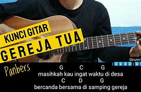 Kunci Gitar Lagu Lawas Gereja Tua